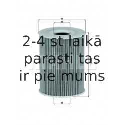 Масляный фильтр MAHLE ORIGINAL OX 254D2