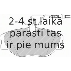 Комплект тормозных колодок, дисковый тормоз FERODO FDB1000