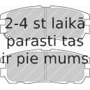 Комплект тормозных колодок, дисковый тормоз FERODO FDB1017