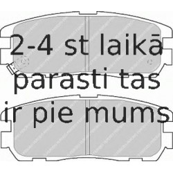 Комплект тормозных колодок, дисковый тормоз FERODO FDB1017