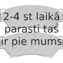 Комплект тормозных колодок, дисковый тормоз FERODO FDB1020