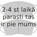 Комплект тормозных колодок, дисковый тормоз FERODO FDB1025
