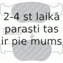 Комплект тормозных колодок, дисковый тормоз FERODO FDB1040