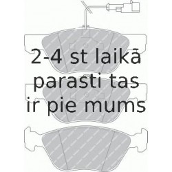 Комплект тормозных колодок, дисковый тормоз FERODO FDB1052