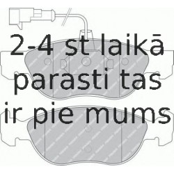 Комплект тормозных колодок, дисковый тормоз FERODO FDB1056