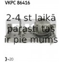 SKF VKPC-86416 (6), Ūdens suknis + zobsiksnas komplekts