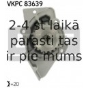 SKF VKPC-83639 (6), Ūdens suknis + zobsiksnas komplekts