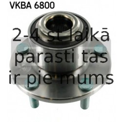 SKF VKBA 6800 (5), Комплект подшипника ступицы колеса