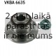 SKF VKBA-6635 (6), Комплект подшипника ступицы колеса