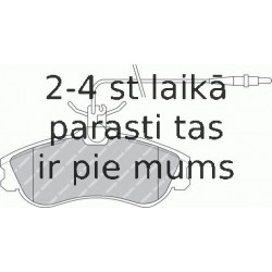 Bremžu uzliku kompl., Disku bremzes FERODO FDB1112