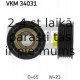 SKF VKM-34031 (6), Parazītrullis / vadošais rullis, daudzceliņu siksna