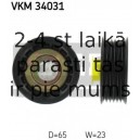 SKF VKM-34031 (6), Parazītrullis / vadošais rullis, daudzceliņu siksna