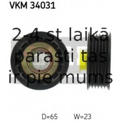 SKF VKM-34031 (6), Parazītrullis / vadošais rullis, daudzceliņu siksna