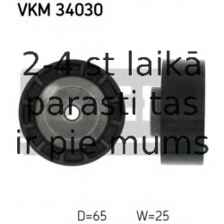 SKF VKM-34030 (6), Parazītrullis / vadošais rullis, daudzceliņu siksna