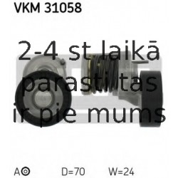 SKF VKM-31058 (6), Spriegotājrullītis, Daudzceliņu siksna