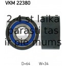 SKF VKM-22380 (6), Parazītrullis / vadošais rullis, zobsiksna