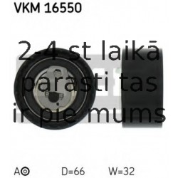 SKF VKM-16550 (6), Spriegotājrullītis, zobsiksna