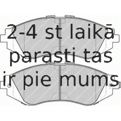 Bremžu uzliku kompl., Disku bremzes FERODO FDB1116