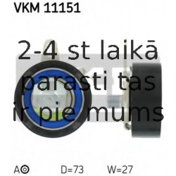 SKF VKM-11151 (6), Spriegotājrullītis, zobsiksna