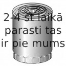 Eļļas filtrs FRAM PH9536