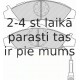 Bremžu uzliku kompl., Disku bremzes FERODO FDB1156