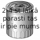 Degvielas filtrs FRAM P4549A