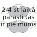 Bremžu uzliku kompl., Disku bremzes FERODO FDB1293