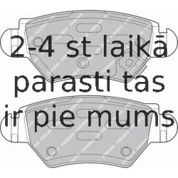 Bremžu uzliku kompl., Disku bremzes FERODO FDB1294