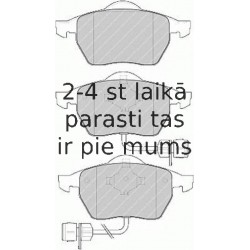 Bremžu uzliku kompl., Disku bremzes FERODO FDB1297