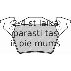 Bremžu uzliku kompl., Disku bremzes FERODO FDB1305