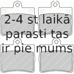 Bremžu uzliku kompl., Disku bremzes FERODO FDB1310