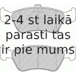 Bremžu uzliku kompl., Disku bremzes FERODO FDB1321