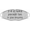 Bremžu uzliku kompl., Disku bremzes FERODO FDB1337