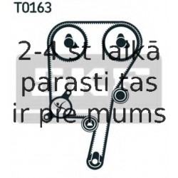 Zobsiksnas komplekts SKF VKMA 06040