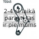 Zobsiksnas komplekts SKF VKMA 06003