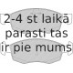 Bremžu uzliku kompl., Disku bremzes FERODO FDB1376