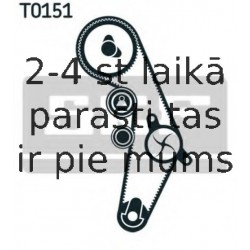 Zobsiksnas komplekts SKF VKMA 01018