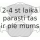 Bremžu uzliku kompl., Disku bremzes FERODO FDB1394