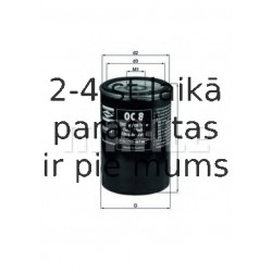 Eļļas filtrs MAHLE ORIGINAL OC 8