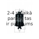 Degvielas filtrs MAHLE ORIGINAL KL 543