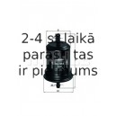 Degvielas filtrs MAHLE ORIGINAL KL 518