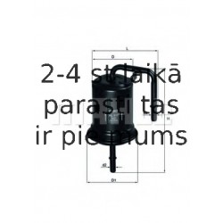 Degvielas filtrs MAHLE ORIGINAL KL 517