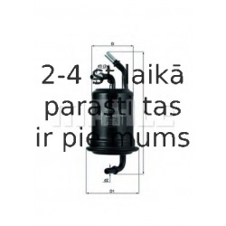 Degvielas filtrs MAHLE ORIGINAL KL 487