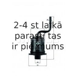 Degvielas filtrs MAHLE ORIGINAL KL 247