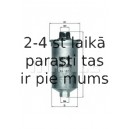 Degvielas filtrs MAHLE ORIGINAL KL 187