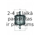Degvielas filtrs MAHLE ORIGINAL KL 186