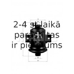 Degvielas filtrs MAHLE ORIGINAL KL 139