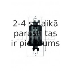 Degvielas filtrs MAHLE ORIGINAL KL 112