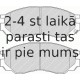 Bremžu uzliku kompl., Disku bremzes FERODO FDB1422