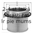 Воздушный фильтр MAHLE ORIGINAL LX 671